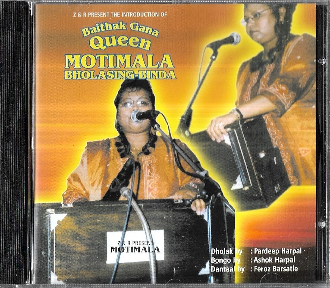 Motimala Bholasing-Binda - Baithak Gana Queen CD, Cd's en Dvd's, Cd's | Overige Cd's, Gebruikt, Album, Inclusief doosje, Ophalen of Verzenden