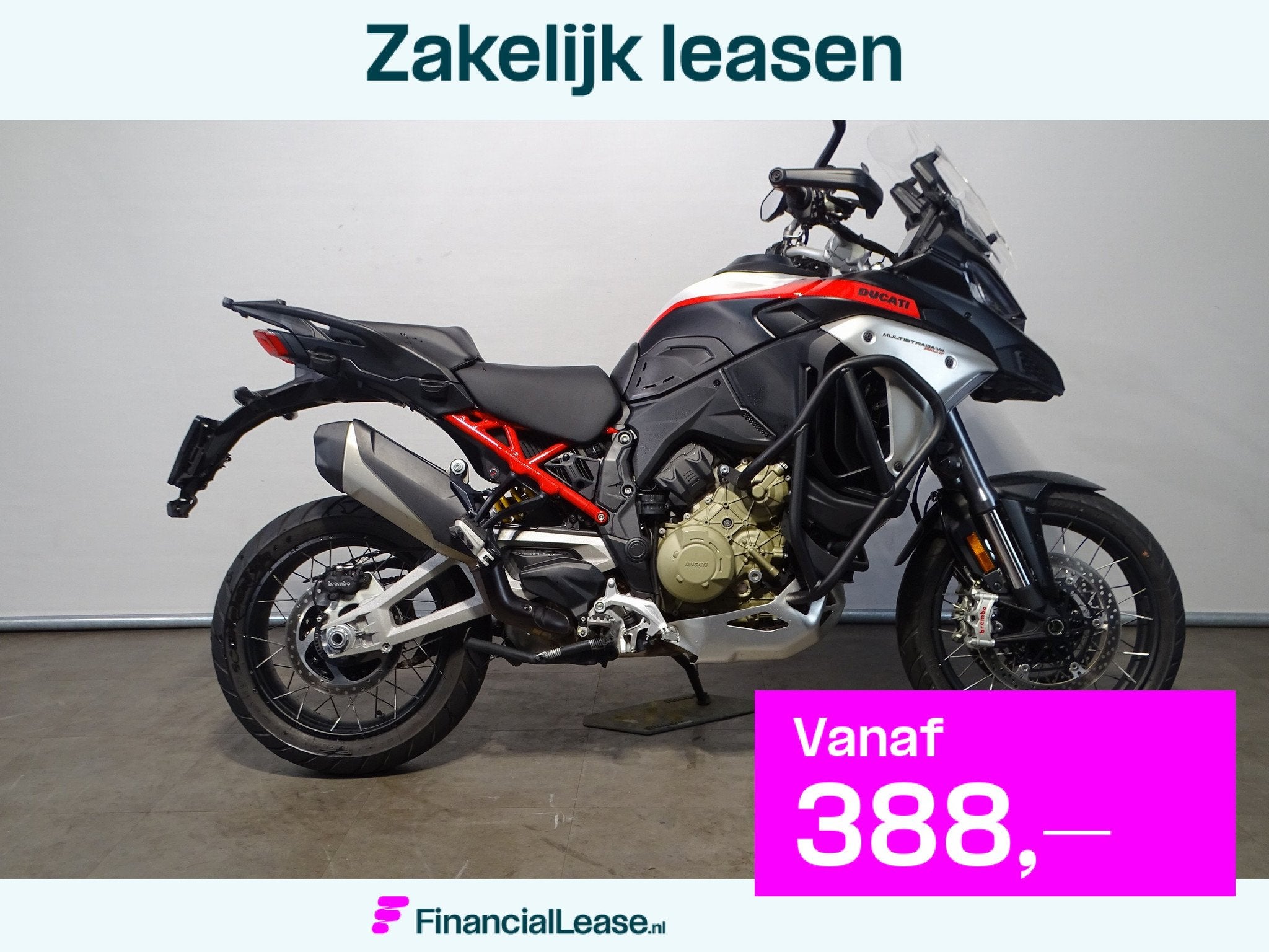 Ducati Multistrada V4 RALLY RADAR, Motoren, Meer dan 35 kW, Toermotor, Gebruikt, Bedrijf