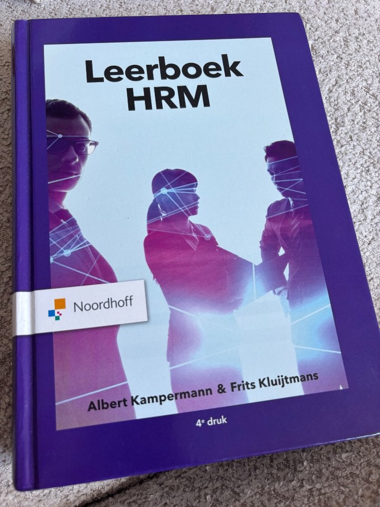 Leerboek hrm, Ophalen of Verzenden, Beta, Nieuw, HBO