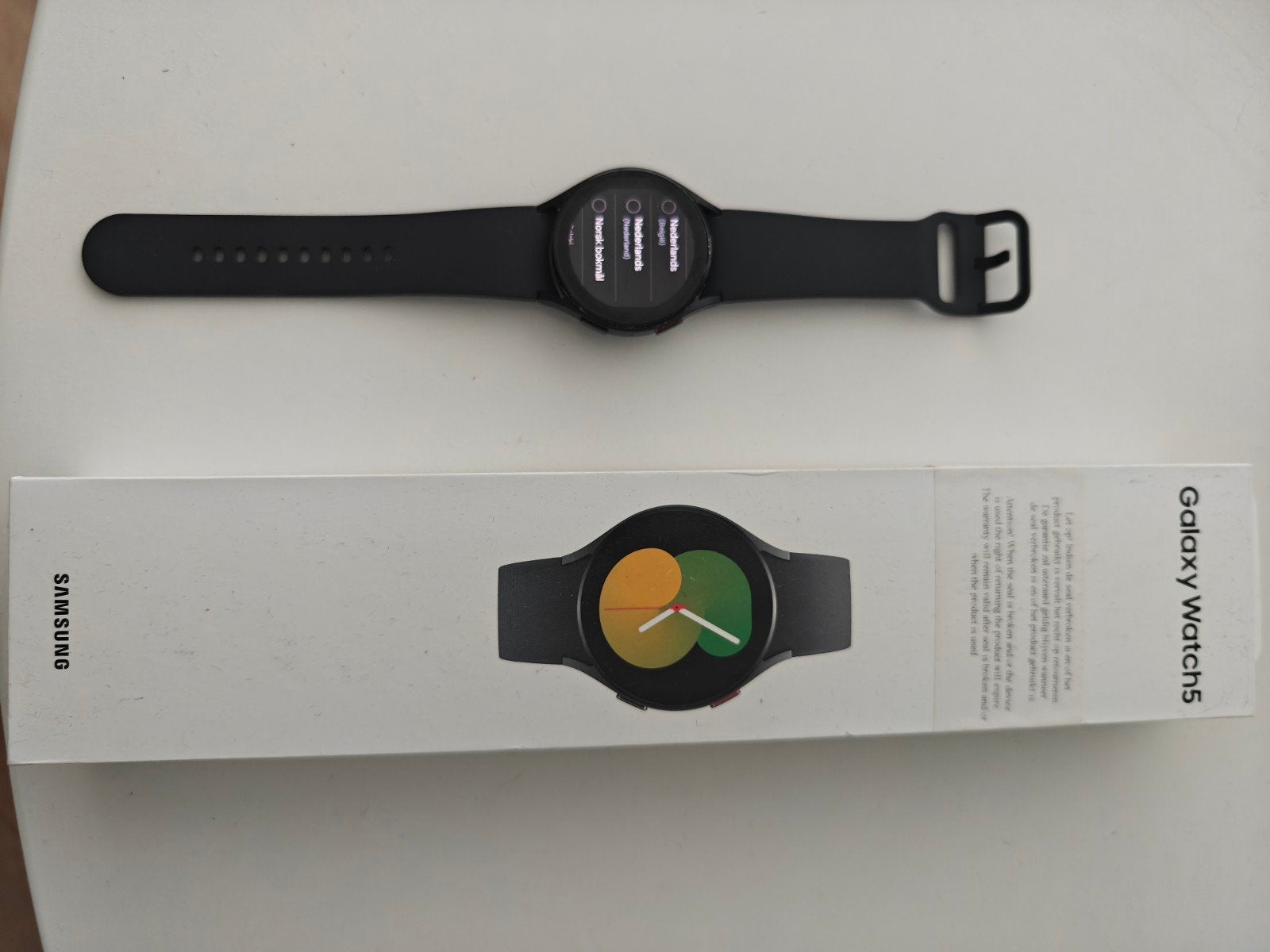 Samsung Galaxy Watch 5 40mm grafiet, Afstand, Gebruikt, Zwart, Samsung ⌚️