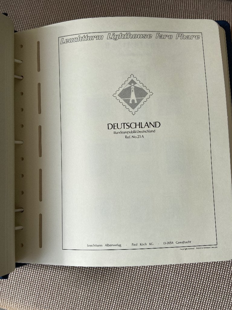 Duitsland 1974-988 compleet postfris in luxe Leuchtturm, Ophalen of Verzenden, BRD, Postfris