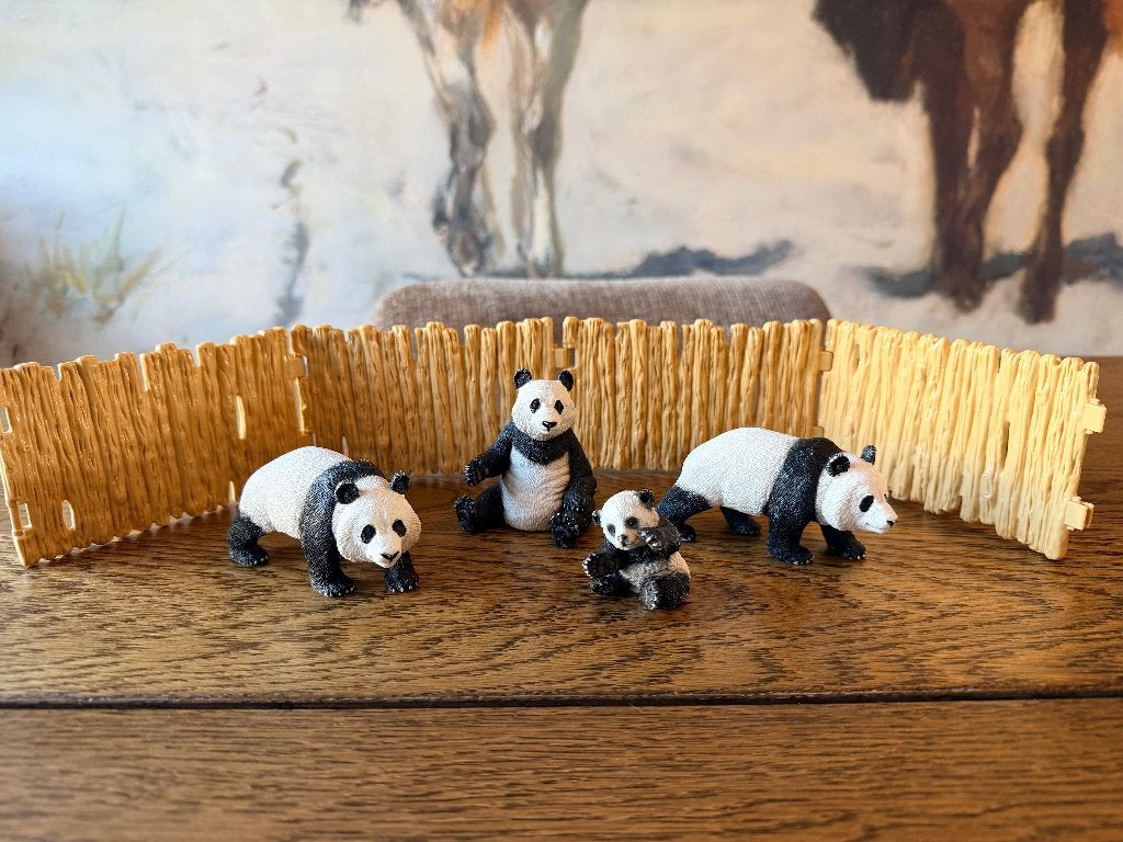 Schleich panda set, Ophalen of Verzenden, Gebruikt, Jongen of Meisje