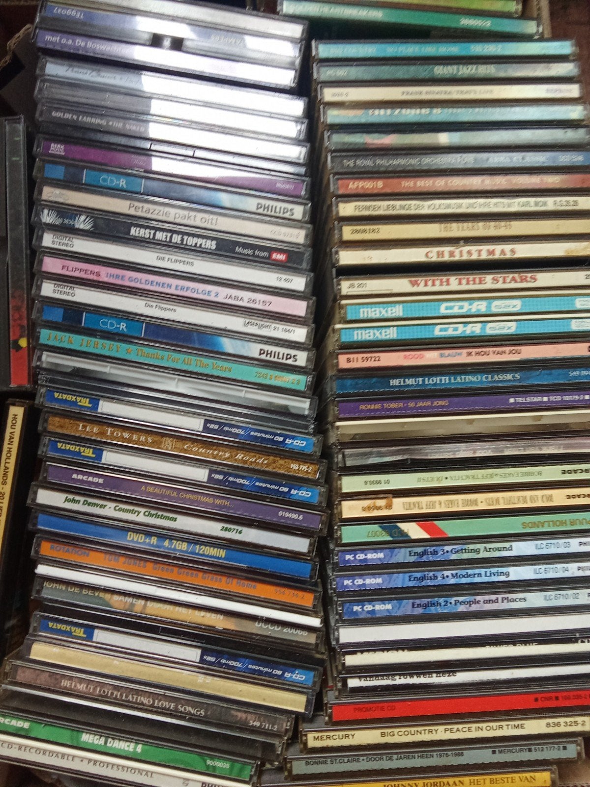 Grote collectie diverse CD's - Pop, Country, piraat, piraten, Cd's en Dvd's, Ophalen, Gebruikt, Album, Inclusief doosje