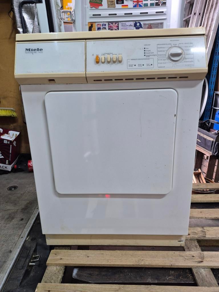 Miele Novotronic T432 wasdroger, Witgoed en Apparatuur, Ophalen, Gebruikt, Luchtafvoer, 4 tot 6 kg
