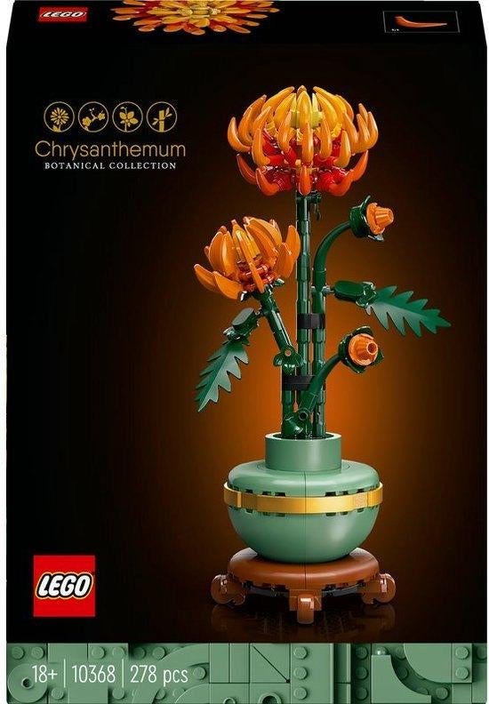 Lego Botanicals 10368 Chrysant NIEUW, Kinderen en Baby's, Speelgoed | Duplo en Lego, Nieuw, Lego, Complete set, Ongeopend/sealed