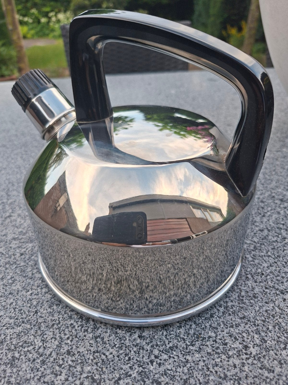 FLUITKETEL CHROOM DESIGN, 1 tot 2 liter, Ophalen of Verzenden, Nieuw