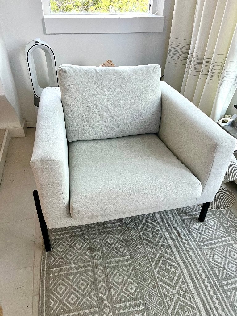 Werkelijk prachtige fauteuil + extra bekleding, Huis en Inrichting, Fauteuils, Ophalen, Zo goed als nieuw, 75 tot 100 cm, 75 tot 100 cm