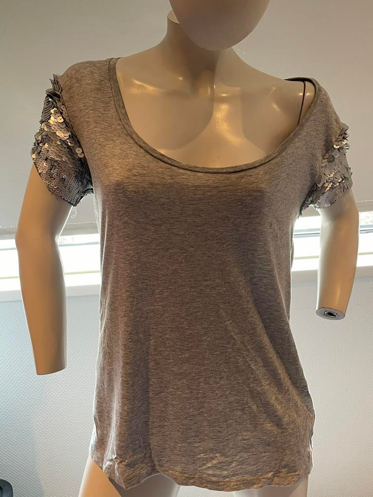 Guess shirt met paiettten maat m, Maat 38/40 (M), ., Ophalen of Verzenden, Zo goed als nieuw