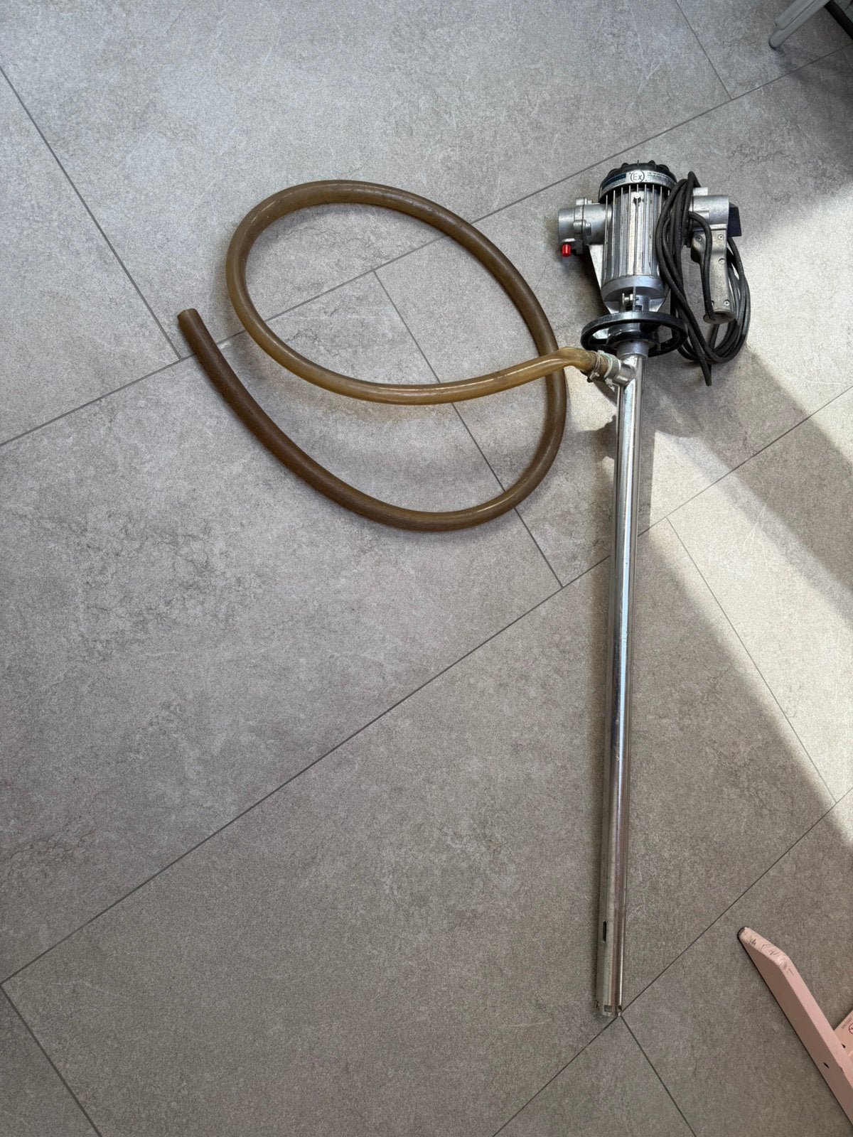 Lutz EX Vatpomp 4/22-480 RVS 220V | Industriële Drum Pump, Ophalen of Verzenden
