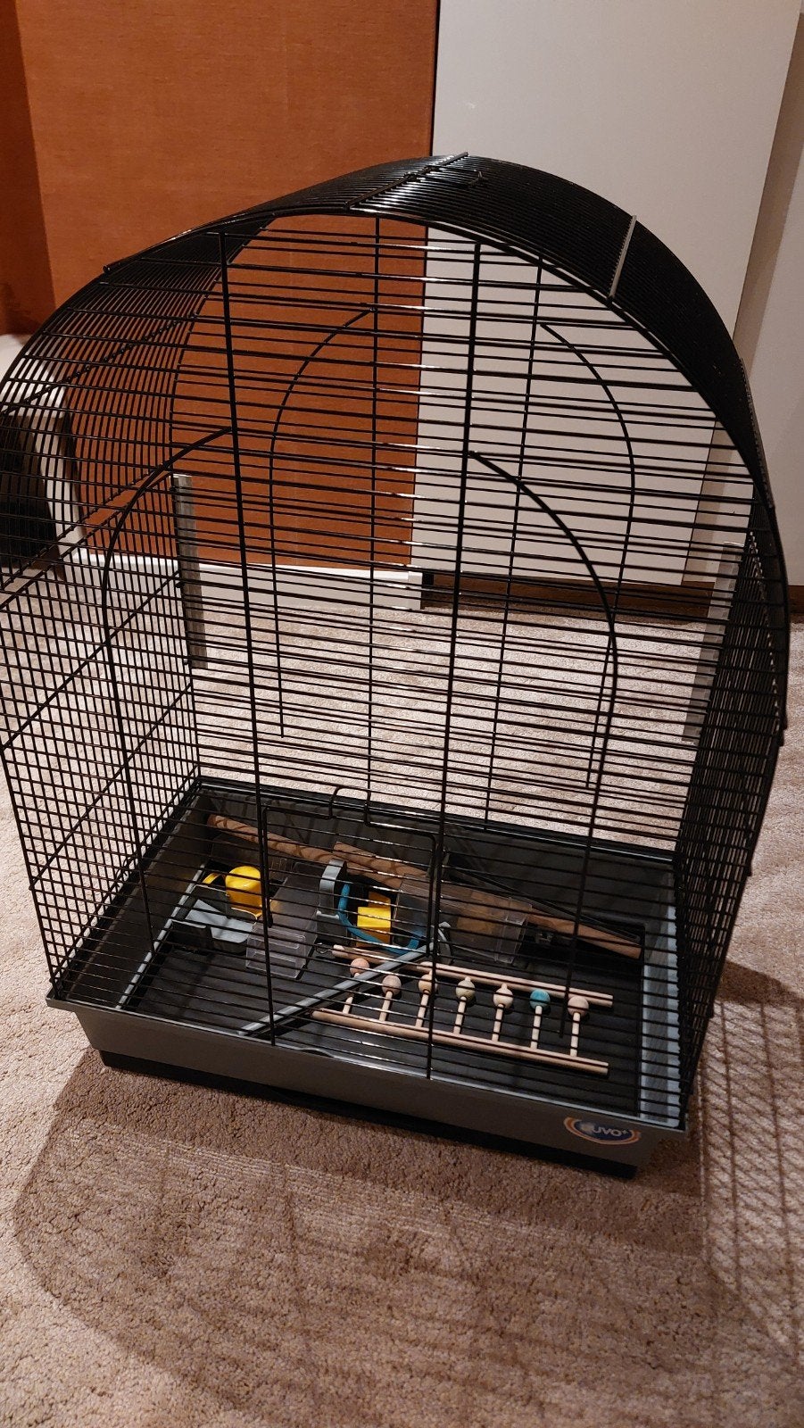Zeer nette grote vogelkooi, Dieren en Toebehoren, Ophalen, Zo goed als nieuw, Kooi-accessoires