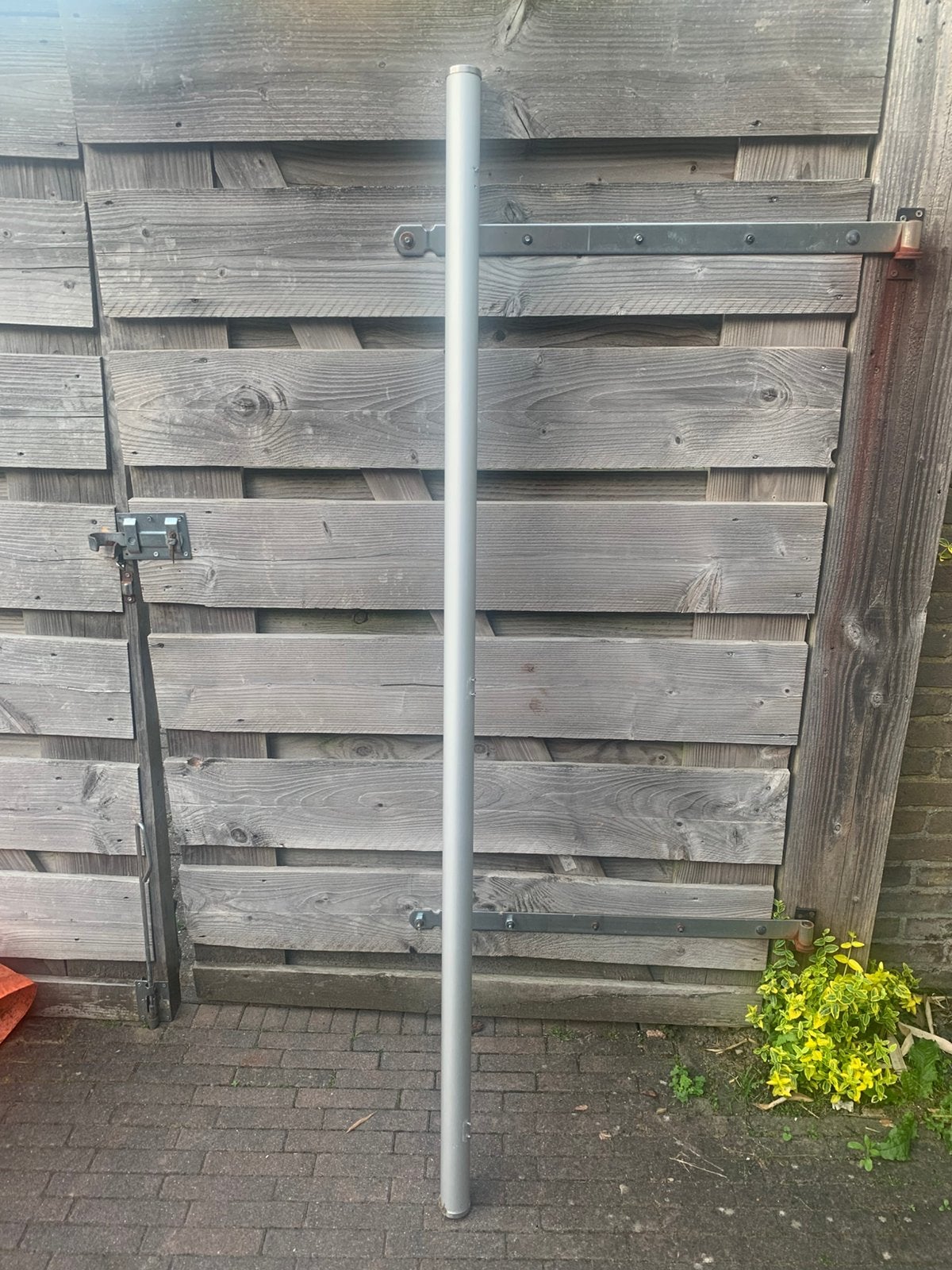 Trapleuning met bevestiging, Doe-het-zelf en Verbouw, Ophalen, Gebruikt, Trap, Minder dan 2 meter