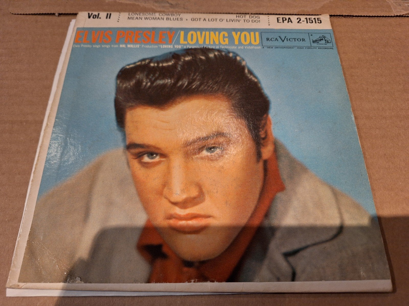 Elvis Presley - Loving You Vol. II EP (1957), Cd's en Dvd's, Vinyl Singles, Fotohoes, Verzenden, Gebruikt, Pop