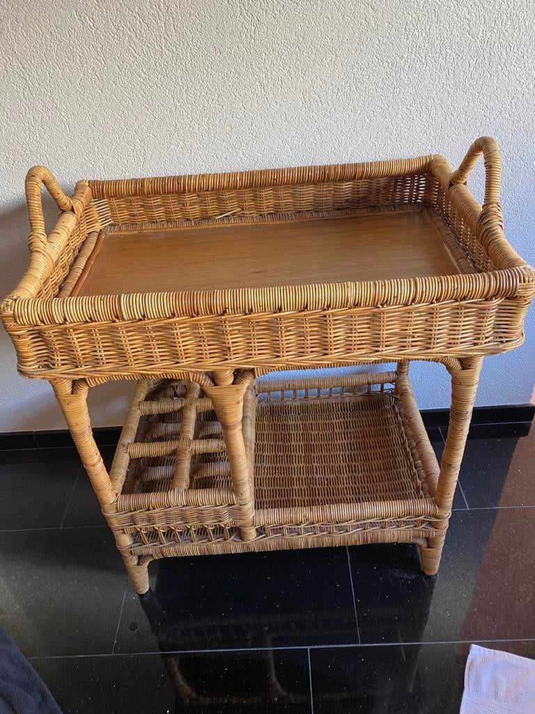 Wijn opberg ststeem van rotan, 50 tot 100 cm, Ophalen of Verzenden, Zo goed als nieuw, 25 tot 50 cm