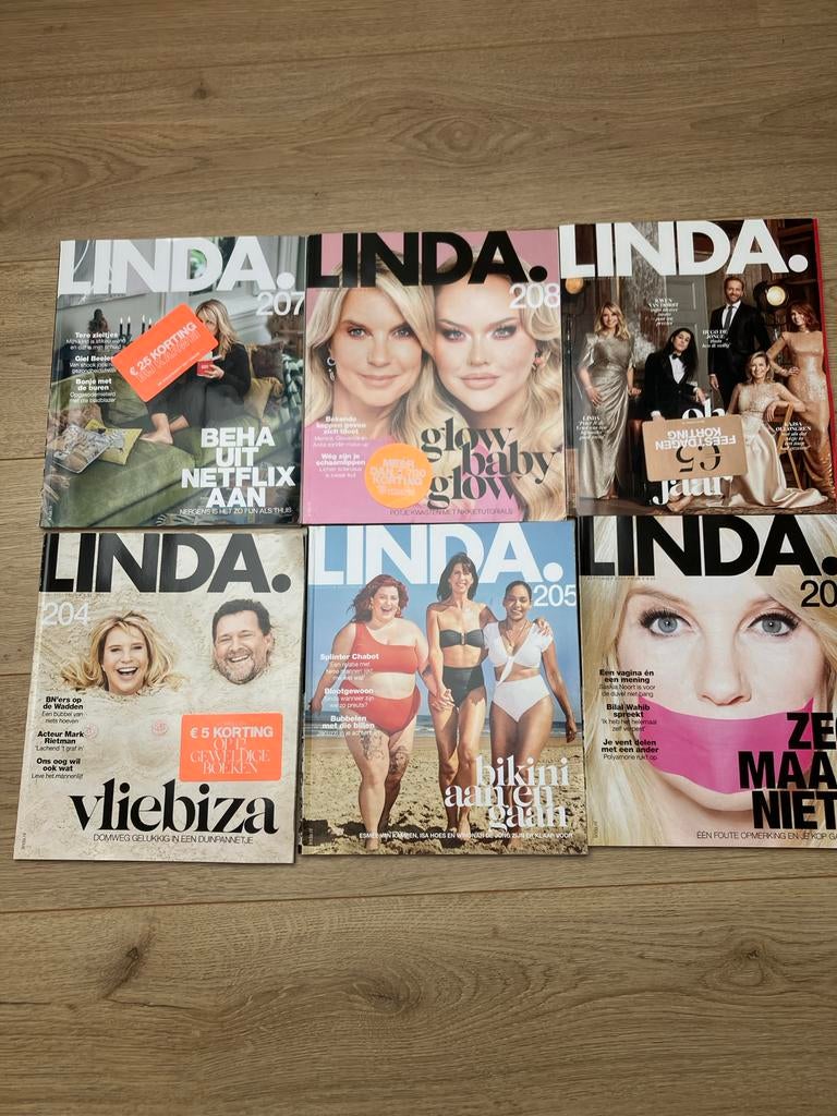 Linda Magazine Collectie 2021: Inclusief Meiden, Loves, Vaka, Ophalen, Gelezen, Damesbladen