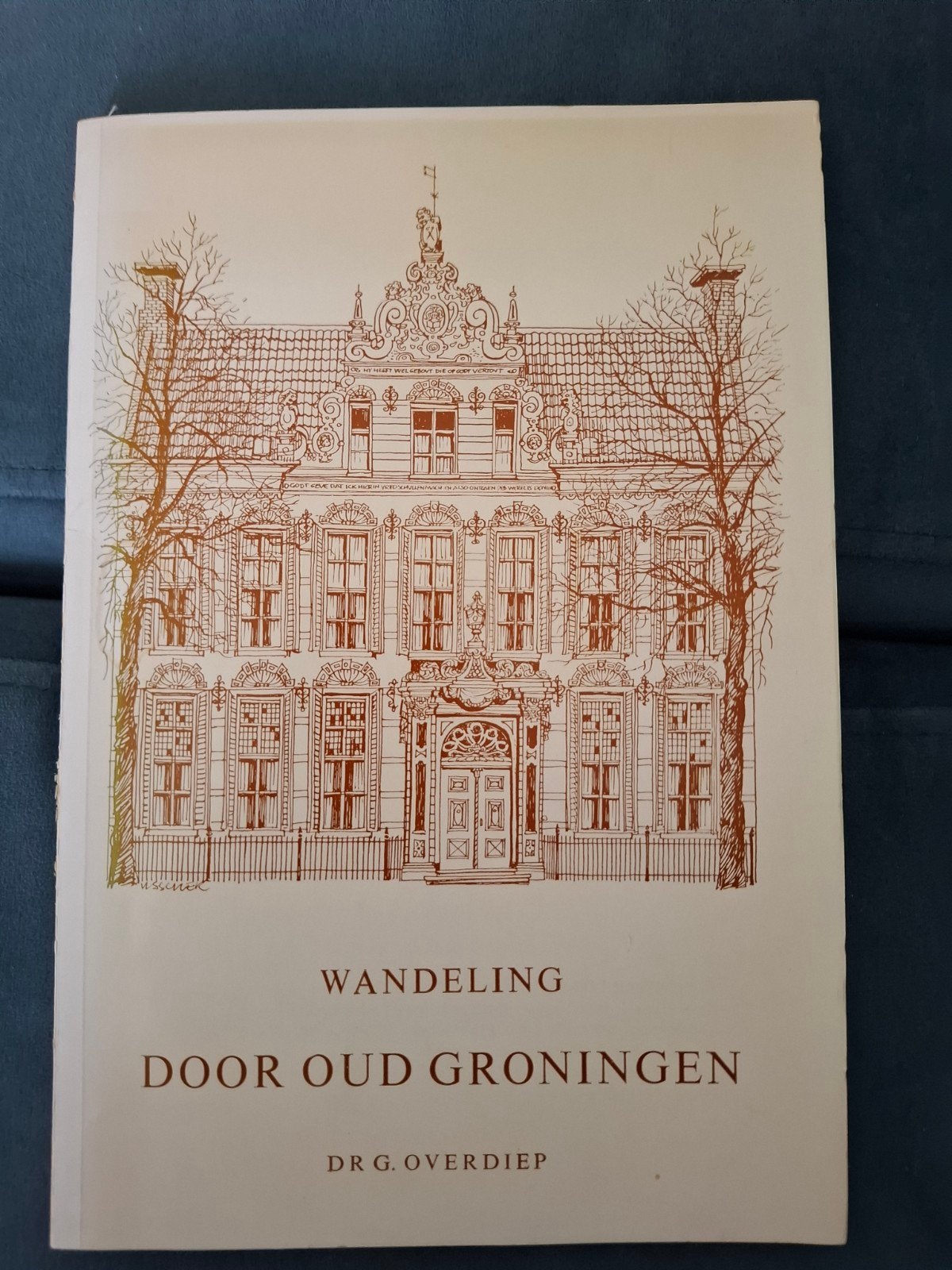 Wandeling door oud Groningen. + plattegrond. Dr G. Overdiep, Boeken, Ophalen of Verzenden, Gelezen, G Overdiep