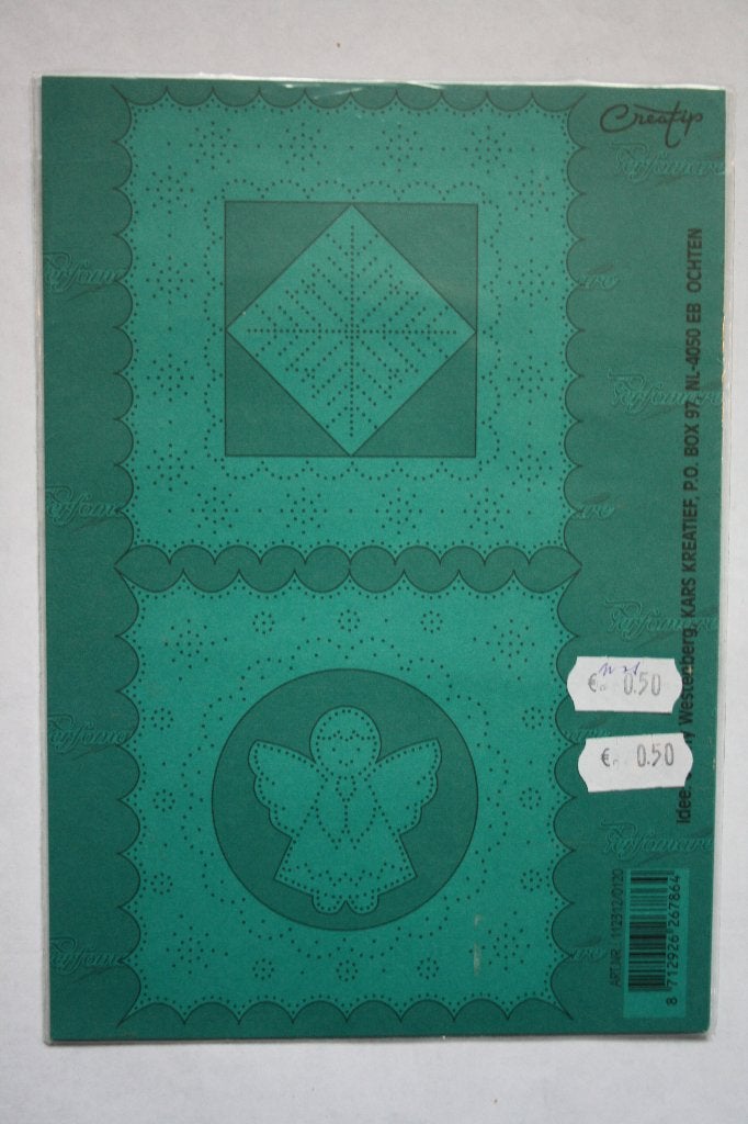 10 st. A5 borduurpapier vanillegeel 143, Ophalen of Verzenden, Nieuw, Overige thema's, Overige typen