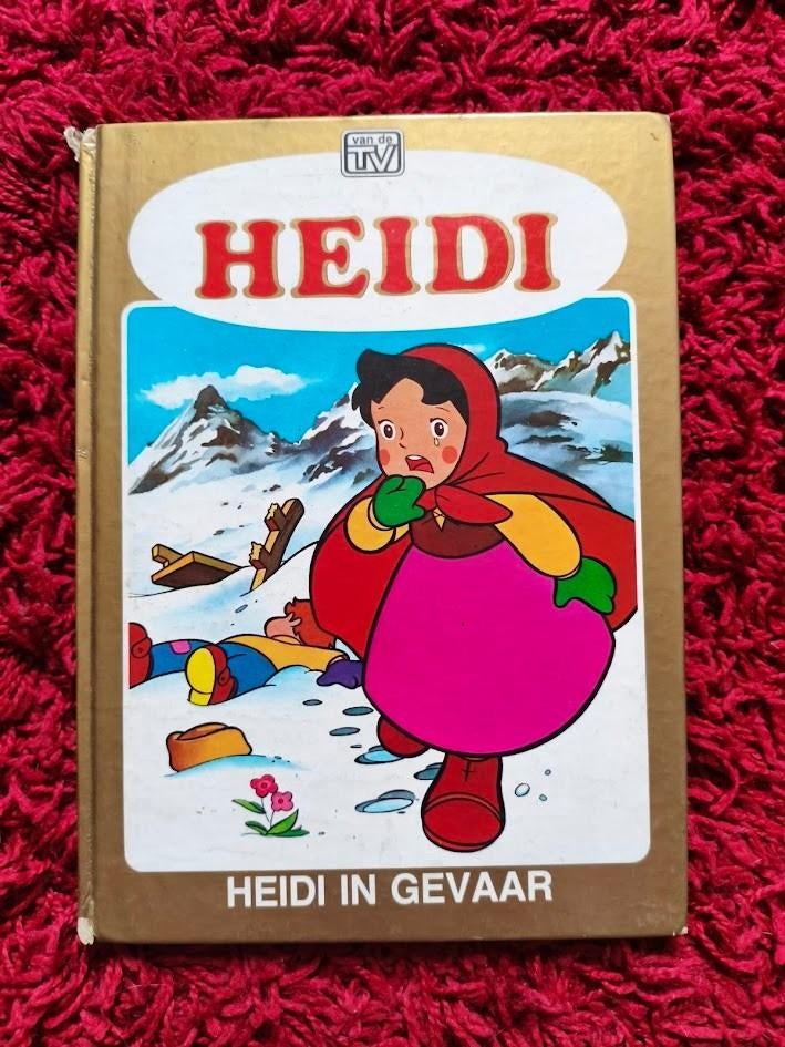 Heidi in gevaar hardcover boekje, Boeken, Ophalen of Verzenden, Gelezen