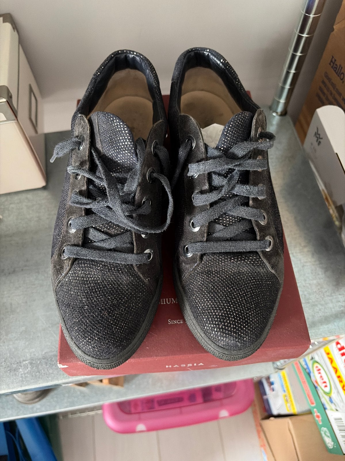 Hassia Sneakers - Maat 38+, Ophalen of Verzenden, Gedragen, Blauw, Sneakers of Gympen