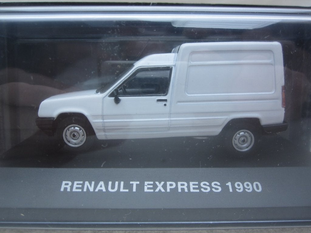 Renault Express 1990 wit 1:43 Atlas, Ophalen of Verzenden, Nieuw, Auto, Overige merken