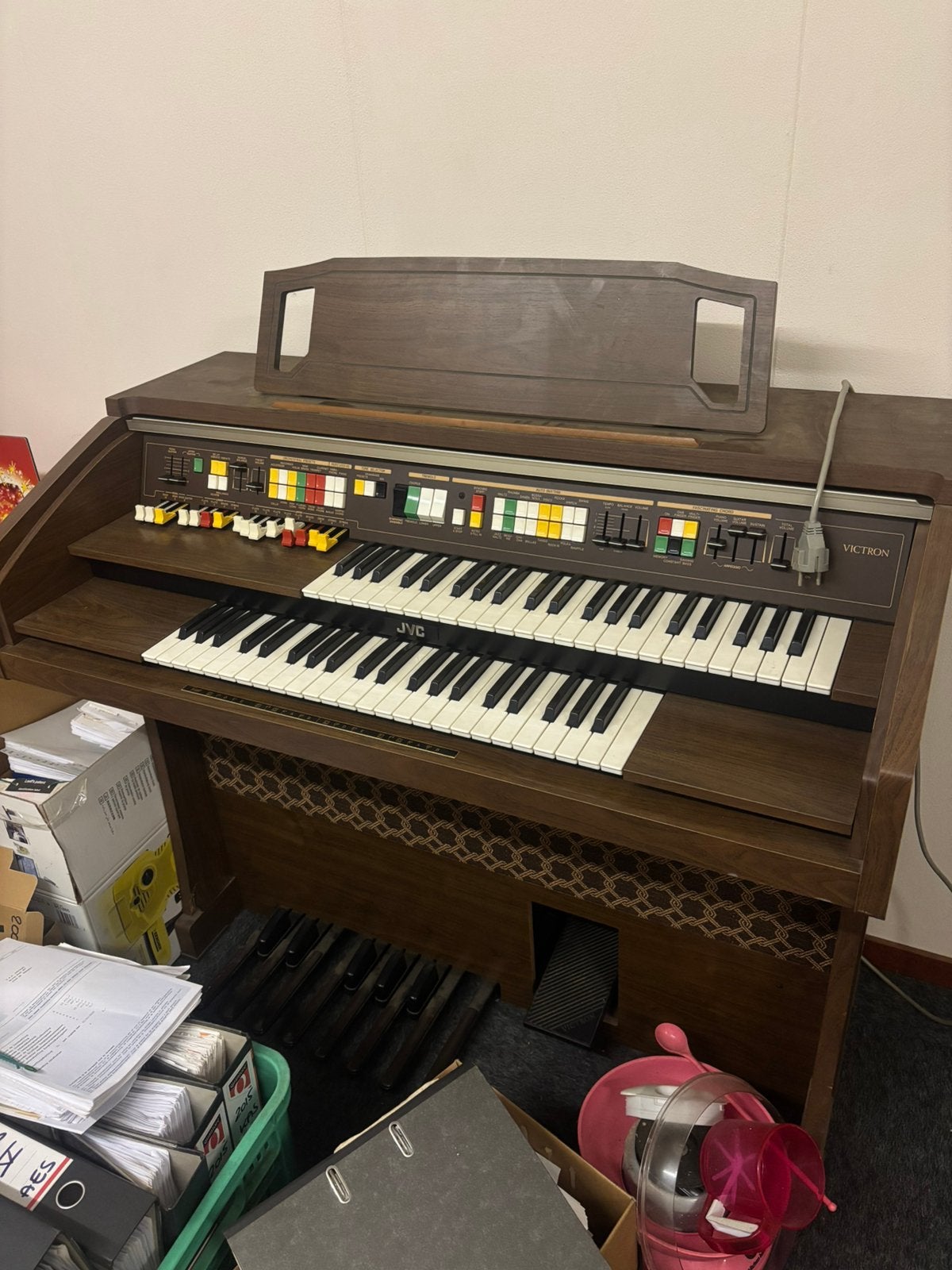 Elektrisch orgel, Ophalen, Gebruikt, 2 klavieren, Orgel