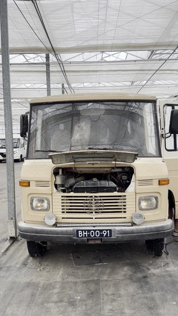 Mercedes 508D 1972 camper casco, B-rijbewijs, belastingvrij, foto 4