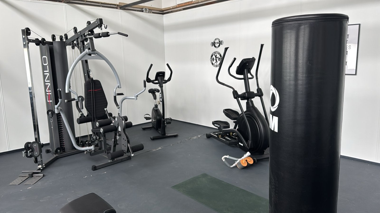 Complete Fitnessruimte - Krachtstation, Loopband, Crosstrain, Gebruikt, Krachtstation, Armen, Ophalen of Verzenden