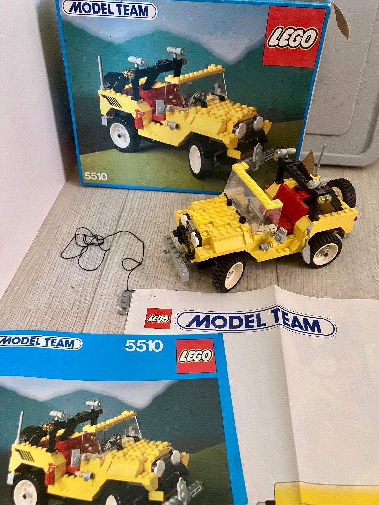 Lego set 5510 Off-Road 4x4, vintage (1986), Kinderen en Baby's, Speelgoed | Duplo en Lego, Compleet, Overige thema's, Lego, Ophalen of Verzenden