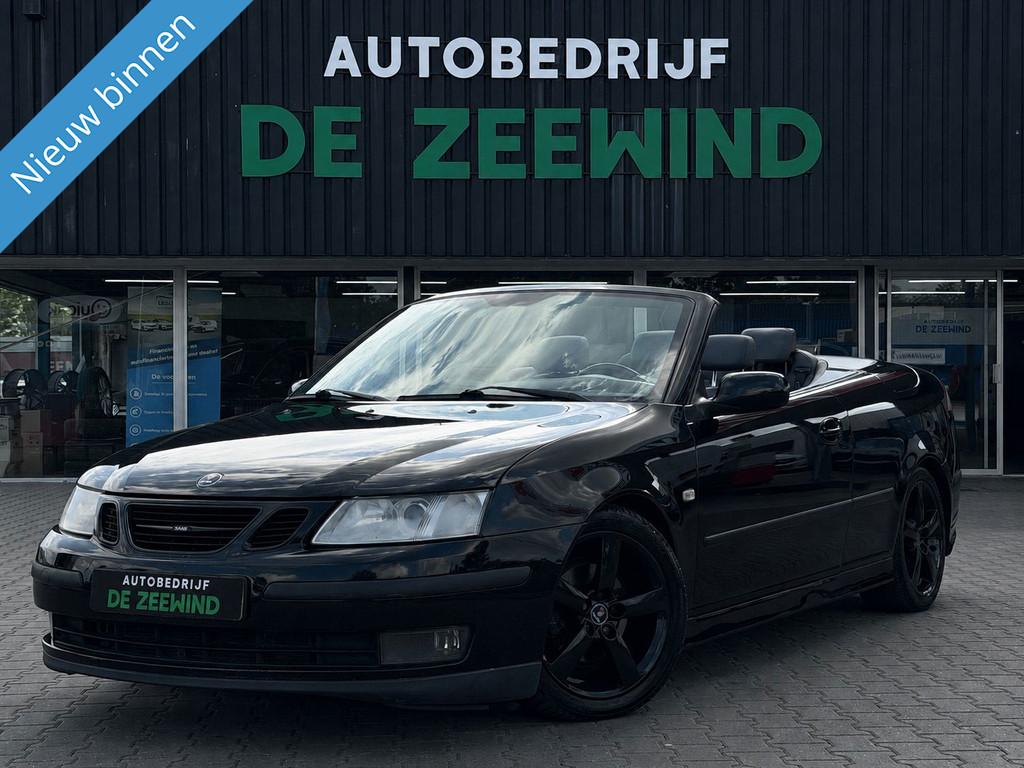 Saab 9-3 Cabrio 2.0t Vector|Black on Black|windscherm|nieuw, 1998 cc, Gebruikt, 4 cilinders, Cabriolet