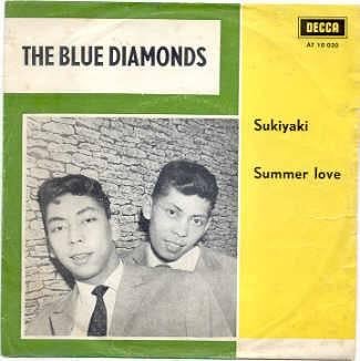 The Blue Diamonds- Sukiyaki, Gebruikt, Verzenden, 7 inch, Fotohoes