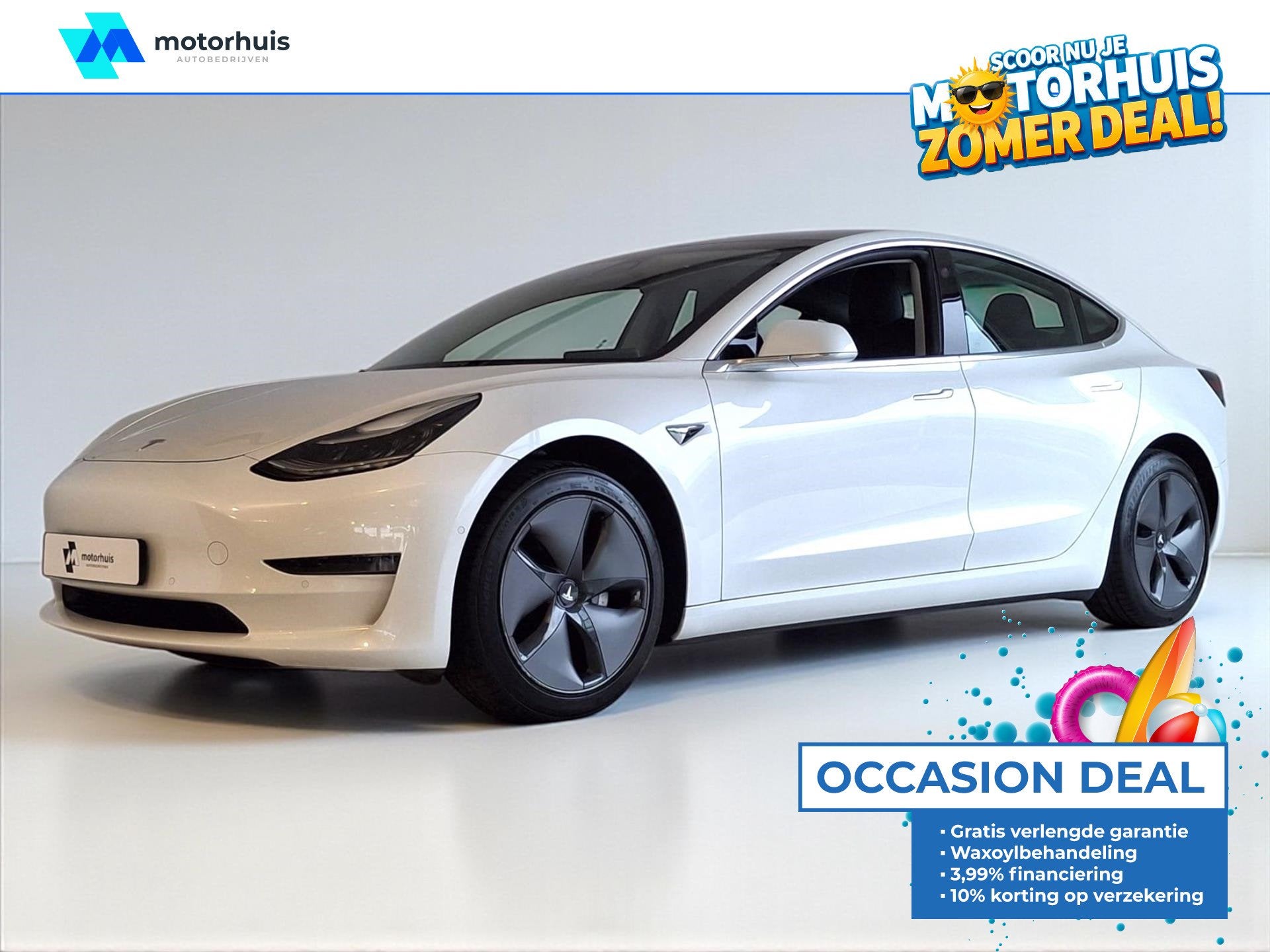 Tesla Model 3 Long Range AWD 75 kWh, Auto's, Tesla, Te koop, Model 3, 4x4, ABS, Achteruitrijcamera, Adaptive Cruise Control, Airbags