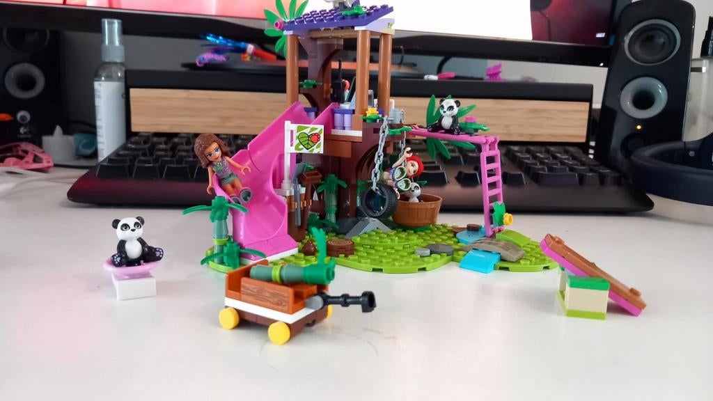 LEGO Friends Panda Boomhut 41422 - Complete set, Compleet, Lego, Friends, Ophalen of Verzenden