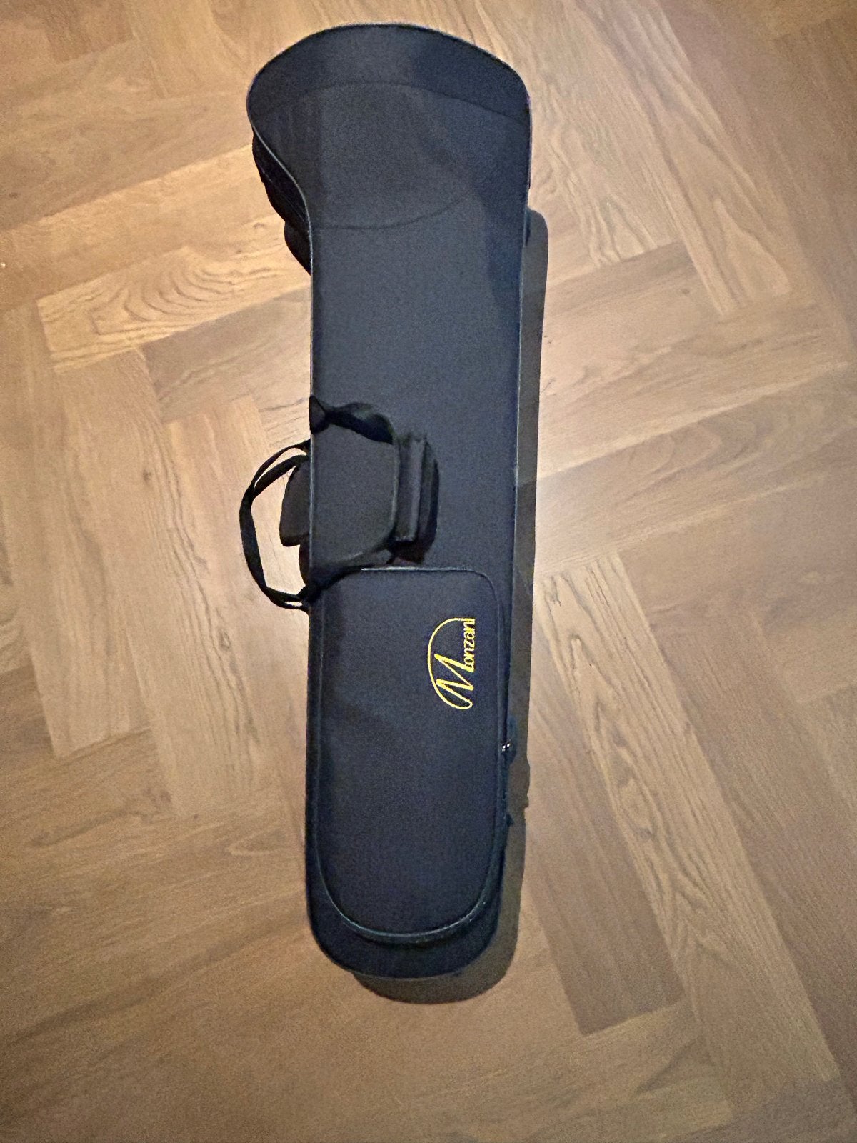 Monzani Bb Tenor Trombone - Zo goed als nieuw, Muziek en Instrumenten, Ophalen, Zo goed als nieuw, Tenor, Met koffer