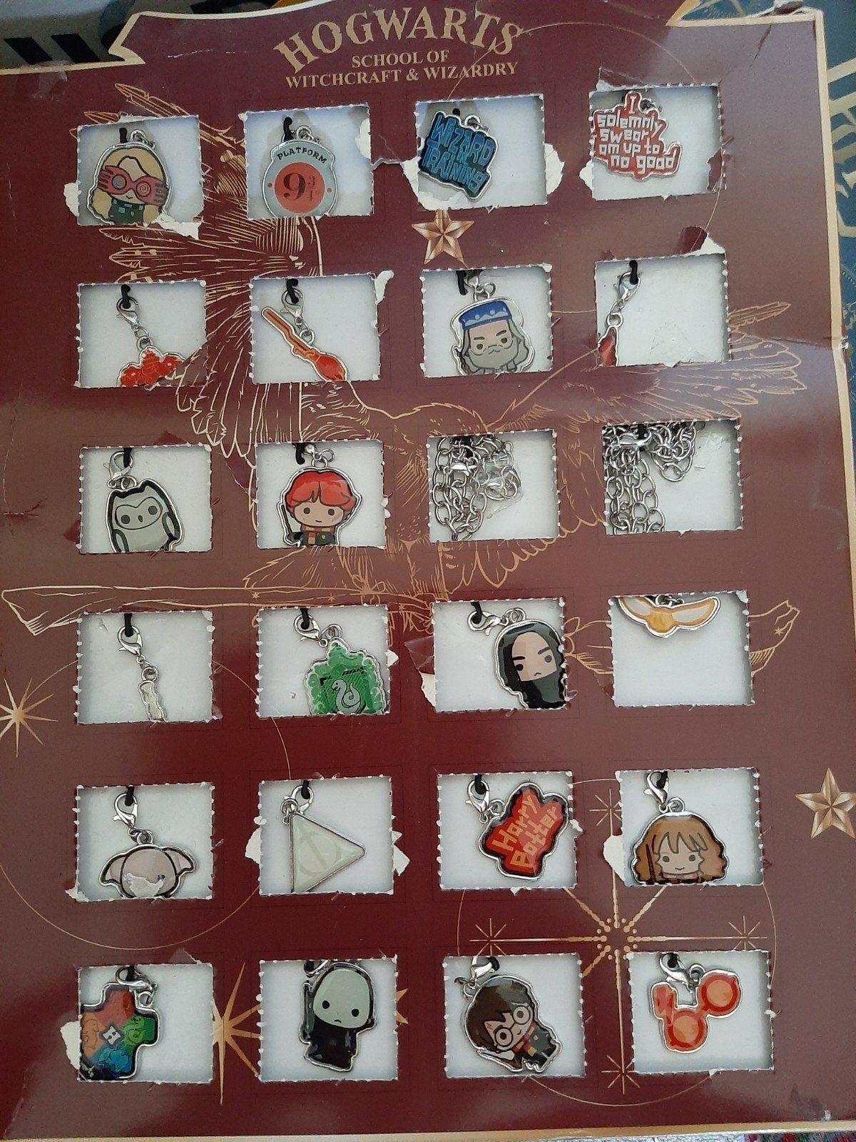 harry potter 24 dagen adventkalender, Ophalen, Zo goed als nieuw