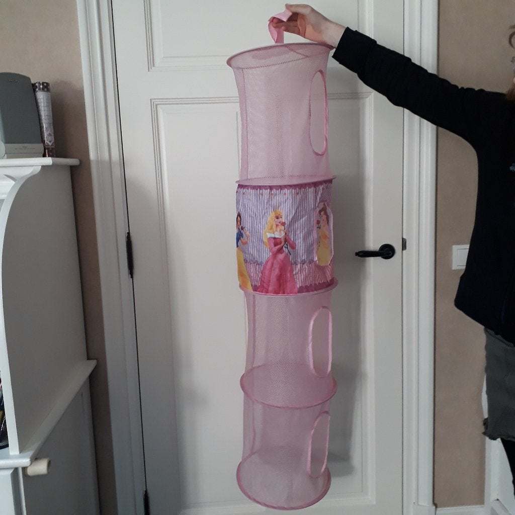 roze opberghang net, Ophalen of Verzenden, Zo goed als nieuw