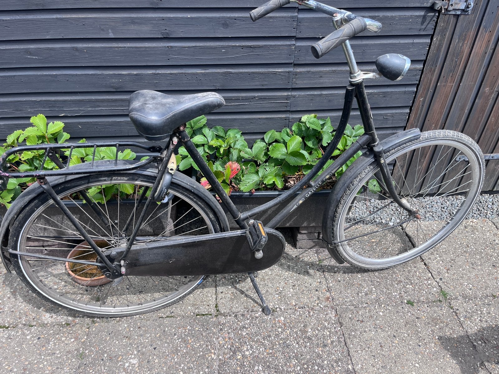 Gazelle omafiets stationfiets, Ophalen, Gebruikt, Terugtraprem