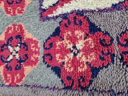tafelkleed/ vloerkleed grijs rose, Ophalen of Verzenden, 'T Olde Gre-j, Info@toldegrej.nl, Endepoelstraat 20f Didam