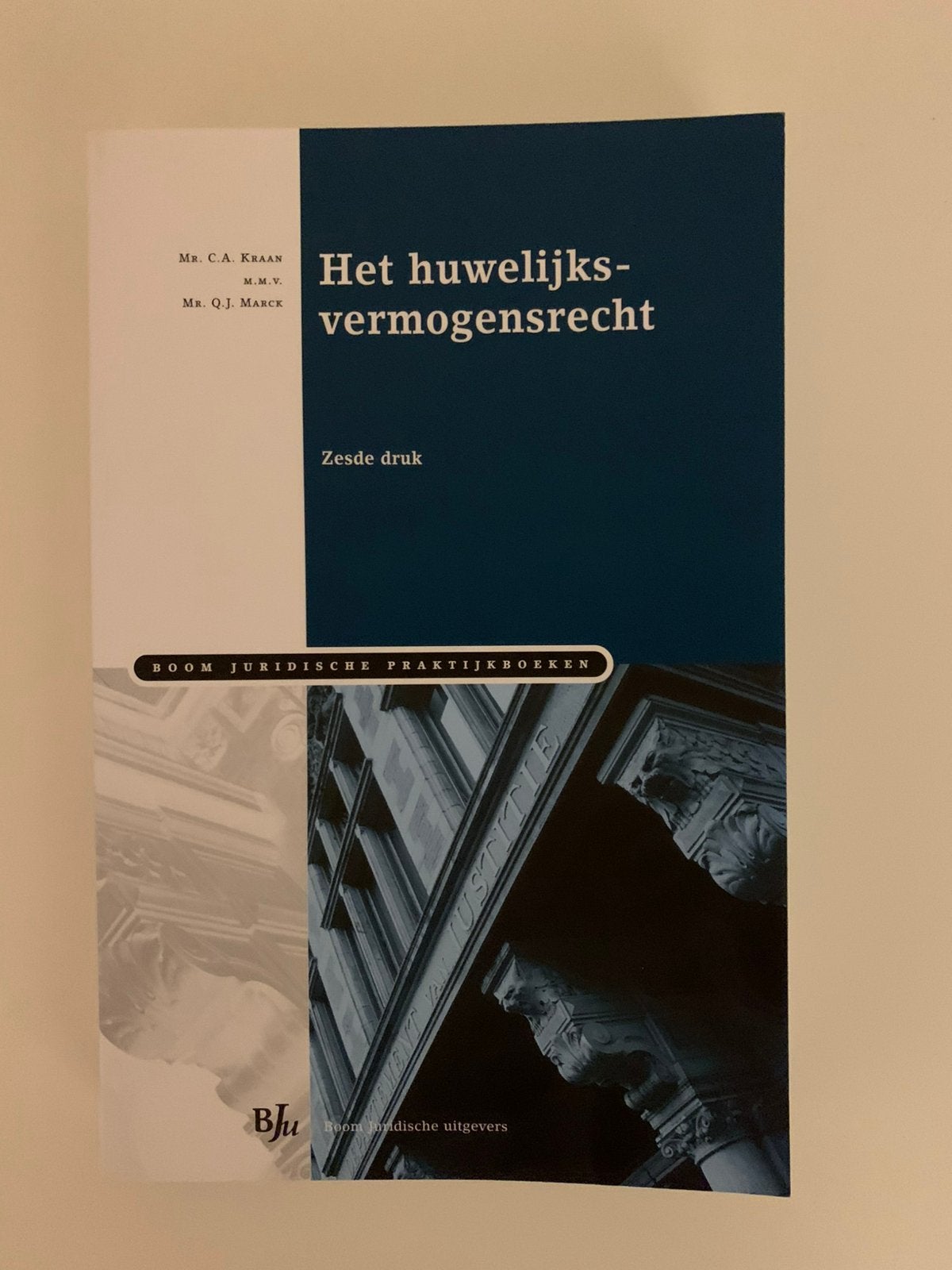 Het huwelijksvermogensrecht, Ophalen of Verzenden, Beta, Zo goed als nieuw, WO