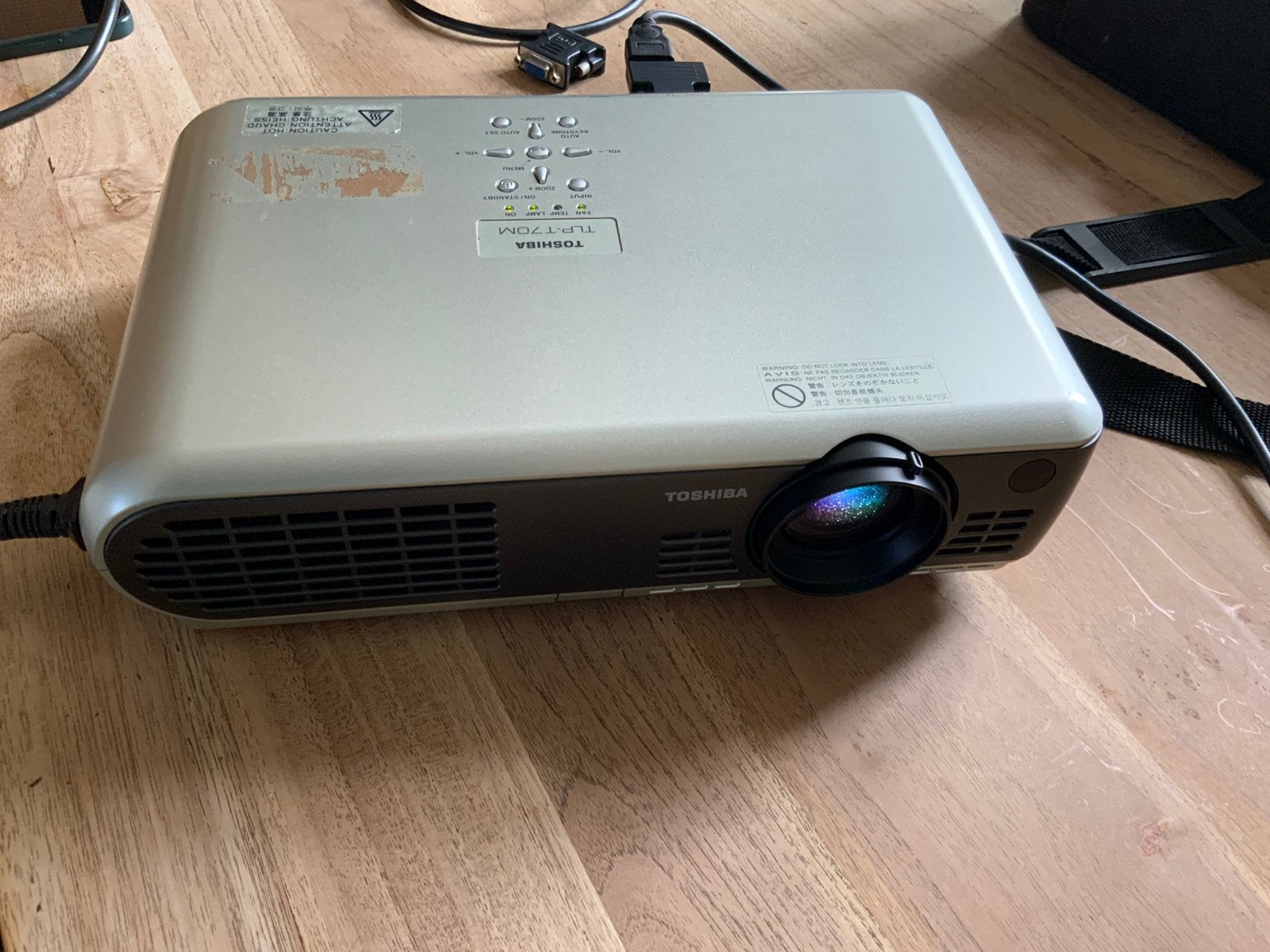 LCD projector Beamer Thosiba, Ophalen of Verzenden, Zo goed als nieuw, Overige resoluties