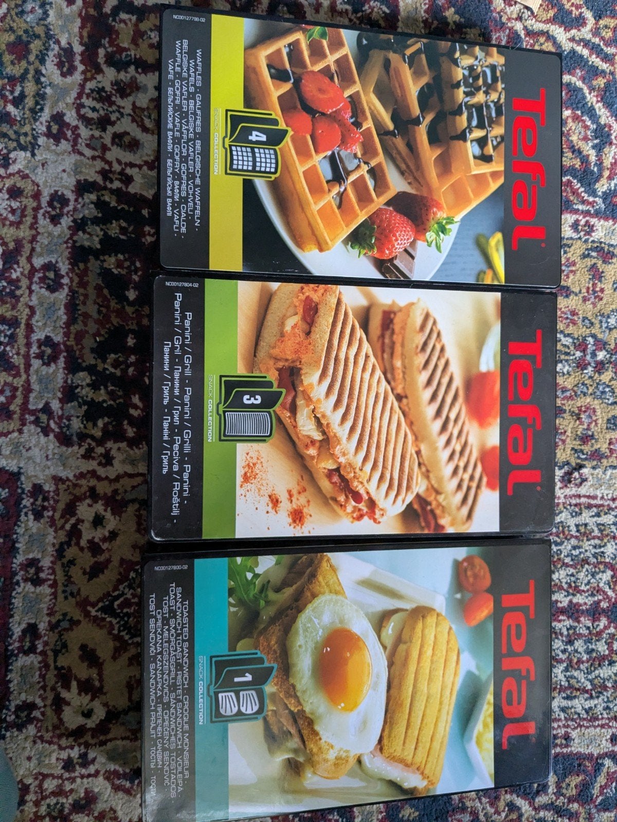 Tefal snack collection platen: wafel panini en tosti, Ophalen of Verzenden