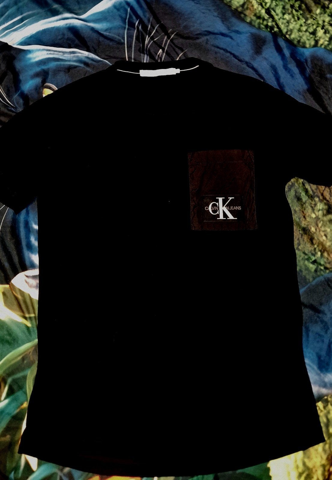 Calvin Klein Jeans T-shirt Zwart Maat M, Maat 48/50 (M), Zwart, Ophalen of Verzenden, Zo goed als nieuw