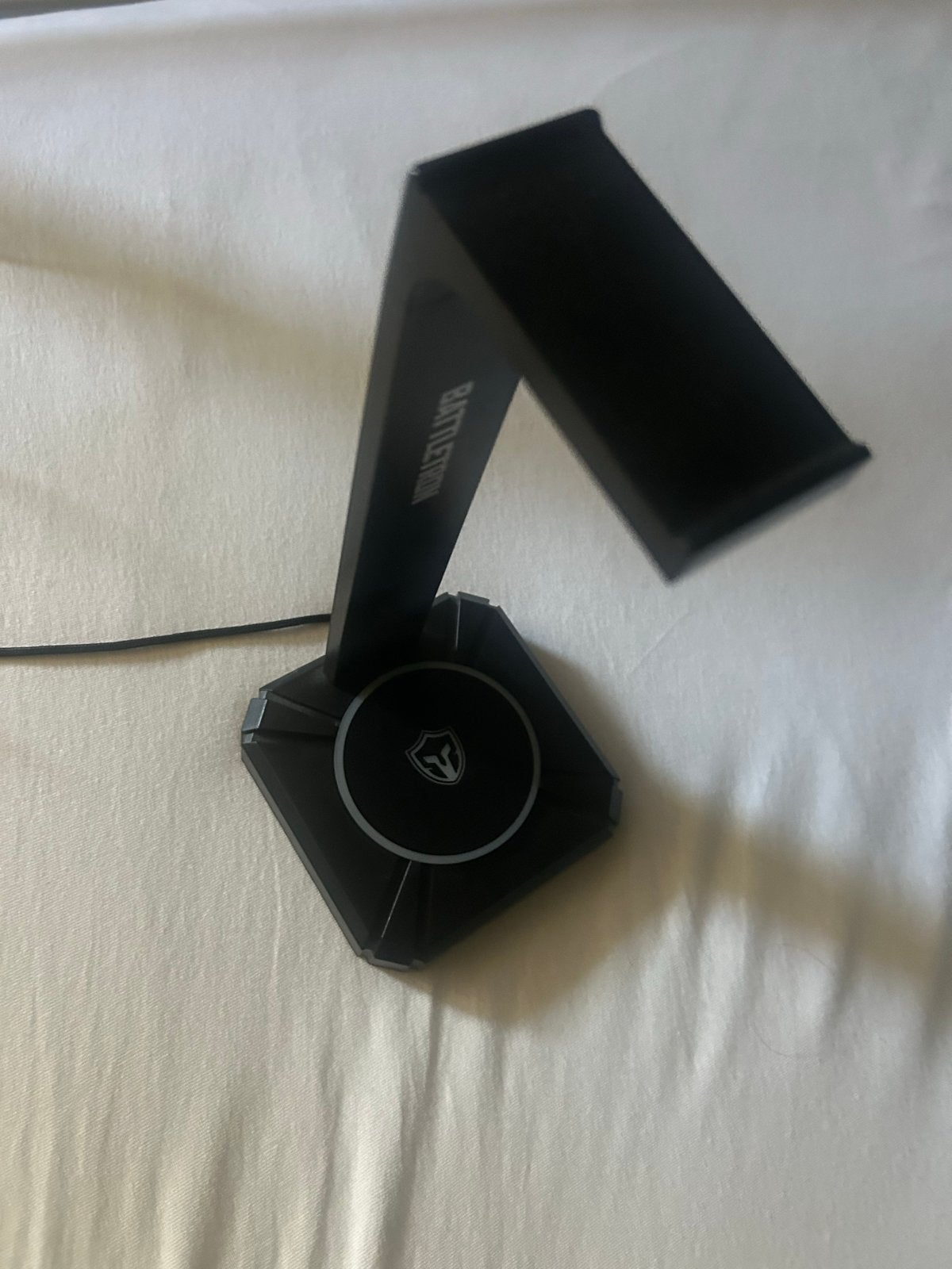 Battletron Headset Standaard met USB Hub, Ophalen of Verzenden, Zo goed als nieuw, Over-ear, Gaming headset