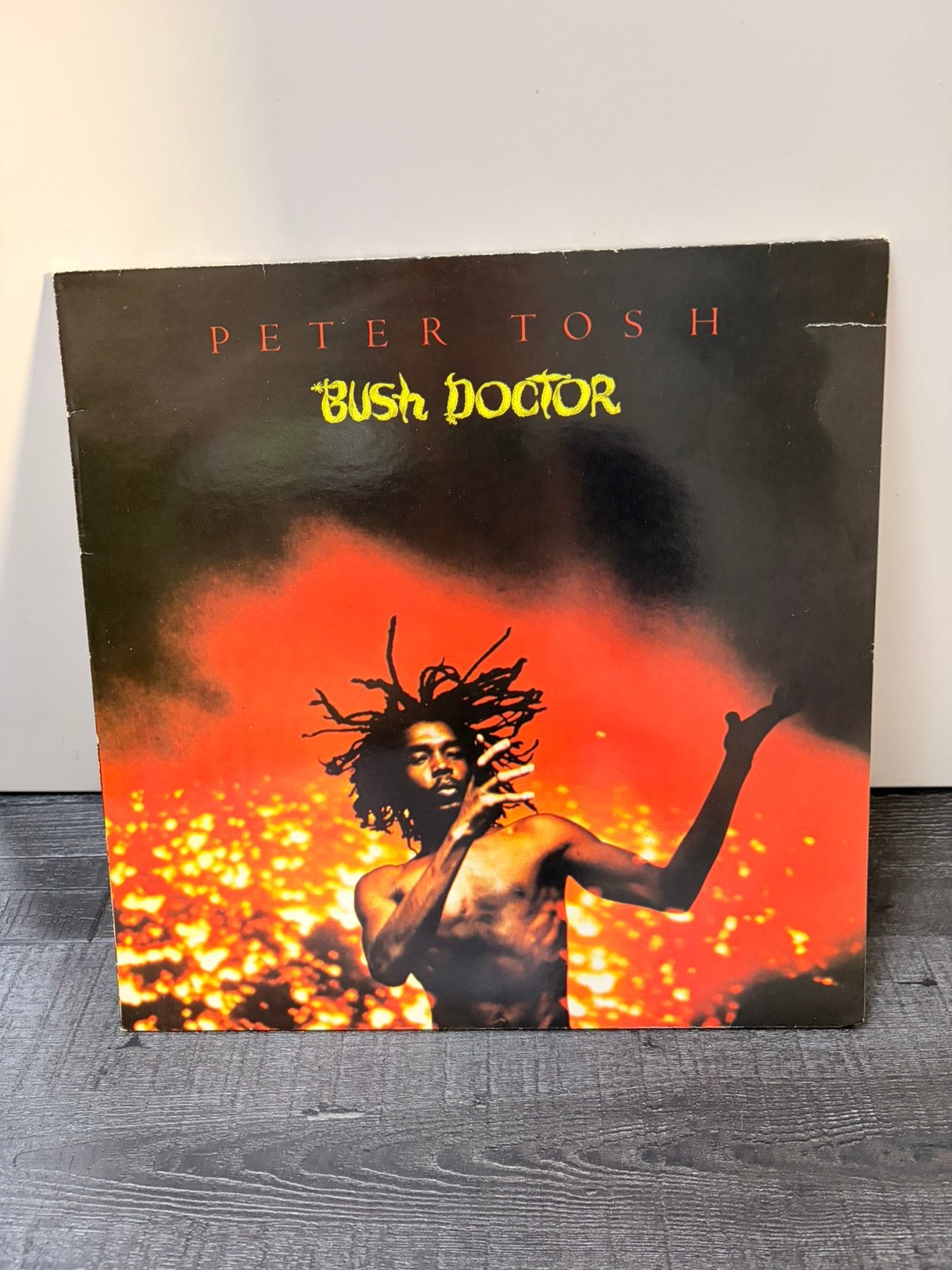 peter tosh - bush doctor LP 1978 EMI Holland VG+/EXC reggae, LP, Gebruikt, Ophalen of Verzenden, 12 inch