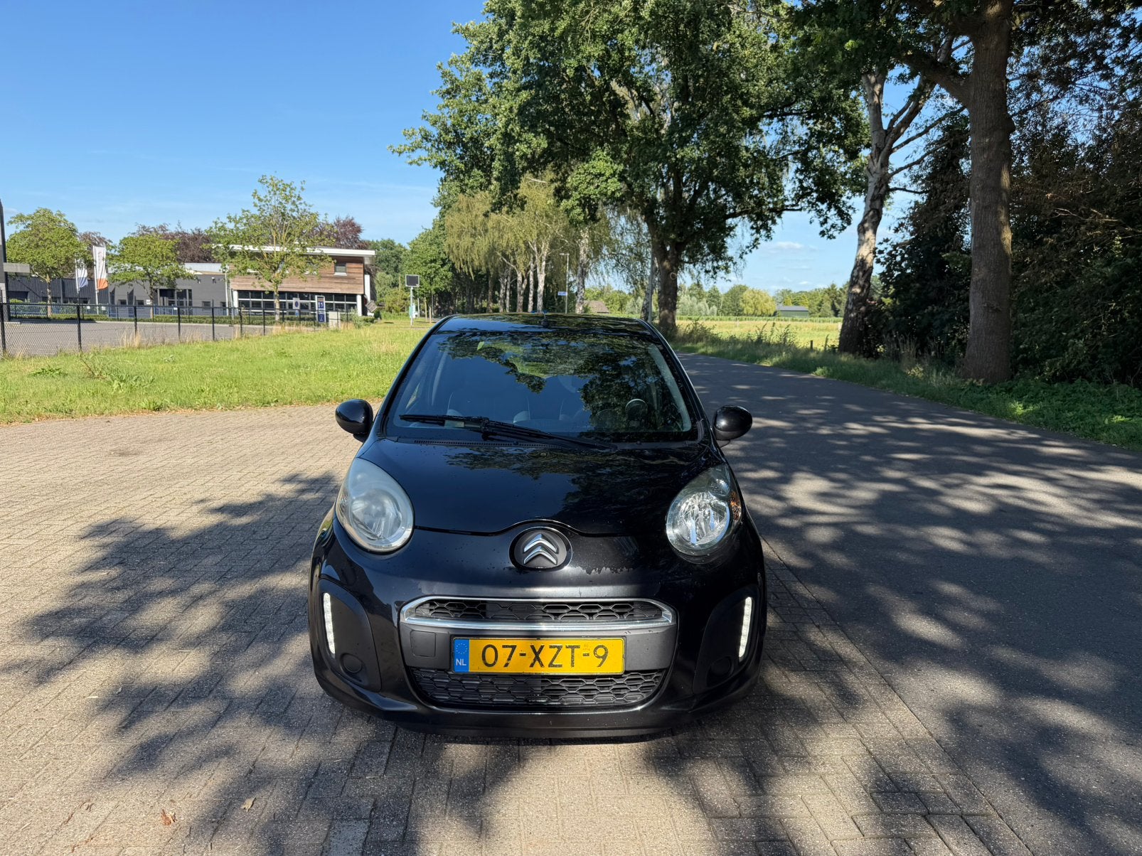 Citroën C1 1.0 3-DRS 2012 Zwart Inruil Mogelijk, Auto's, Citroën, Bedrijf, C1, Benzine, A, Hatchback, Handgeschakeld, Origineel Nederlands
