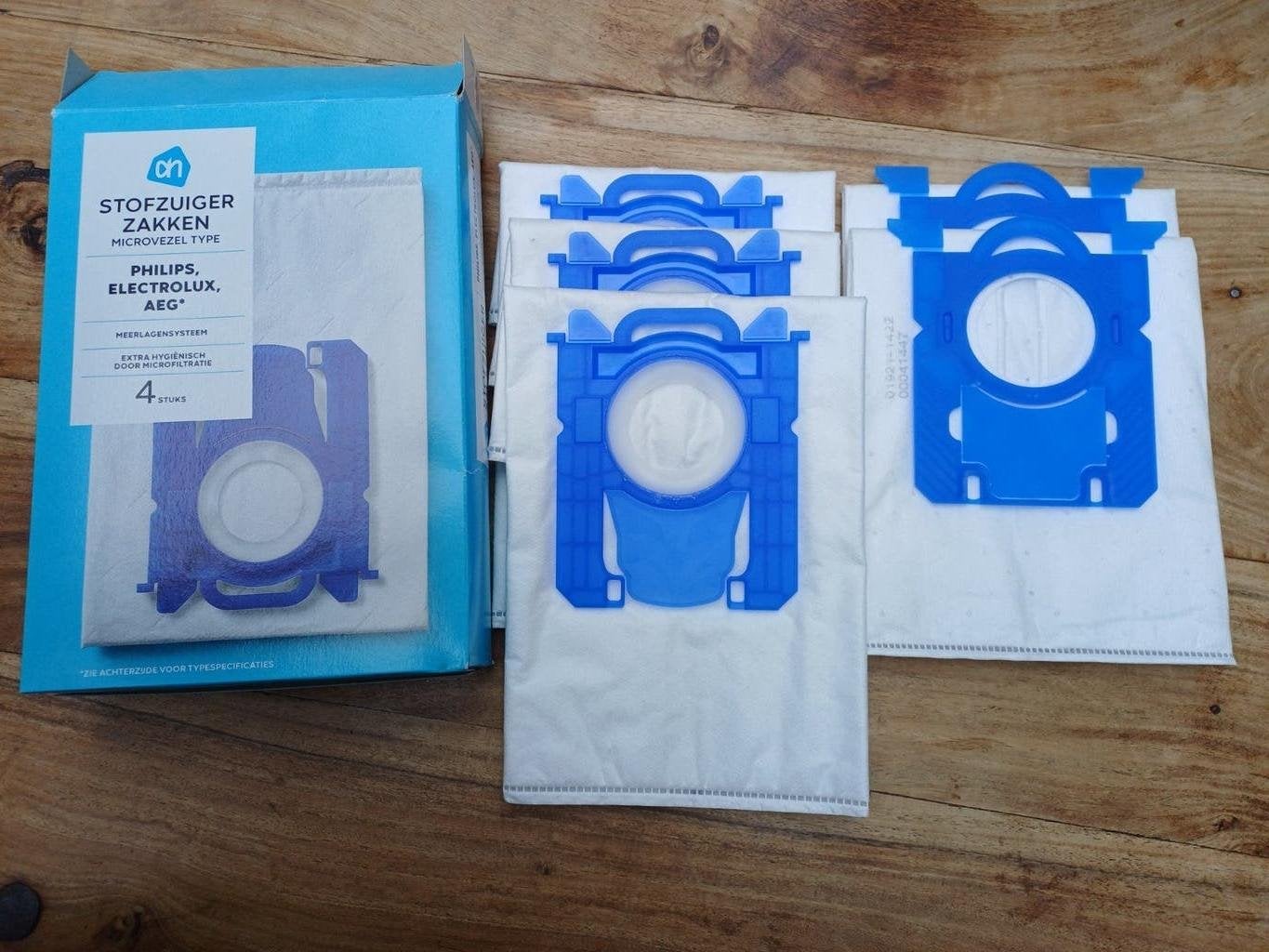 5 Stofzuigerzakken Philips, Electrolux, AEG / GRATIS, Ophalen, Nieuw, Sledestofzuiger