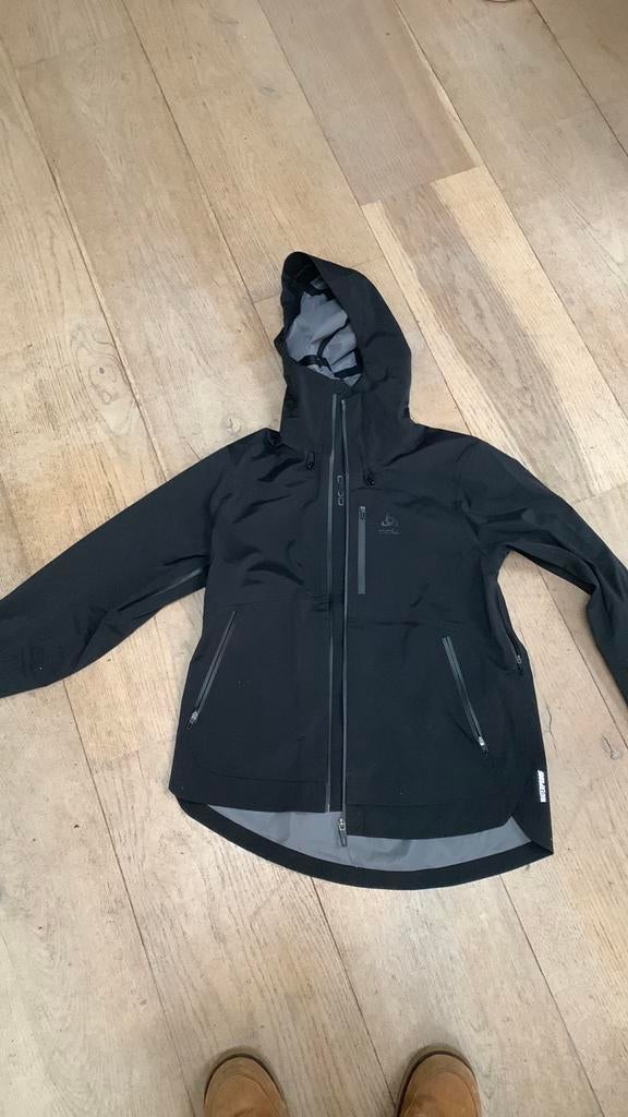 Winddichte jas odlo jacket hardshell waterproof maat XS, Ophalen of Verzenden, Nieuw, Maat 34 (XS) of kleiner, Zwart