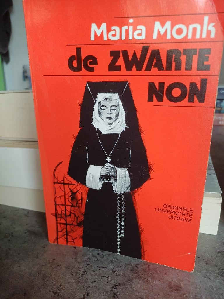 DE ZWARTE NON /  MARIA MONK, Ophalen of Verzenden, Europa