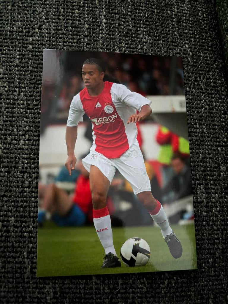 Urby Emanuelson - Ajax Spelerskaart, Ophalen of Verzenden, Zo goed als nieuw, Ajax, Spelerskaart