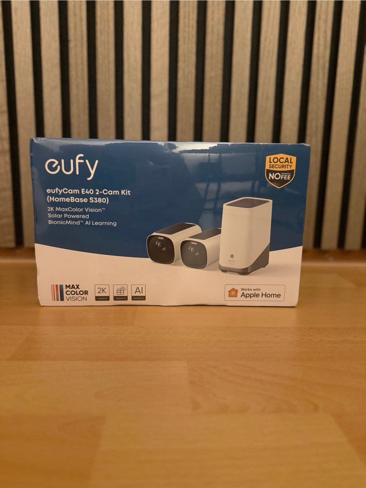 Eufy cam e40 2 pack + homebase 3 nieuw in seal, Ophalen of Verzenden, Zo goed als nieuw