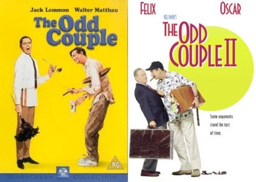 The Odd Couple 1+2 DVD Jack Lemmon Walter Matthau CLASSICS, 1960 tot 1980, Engels, Alle leeftijden, Nederlands