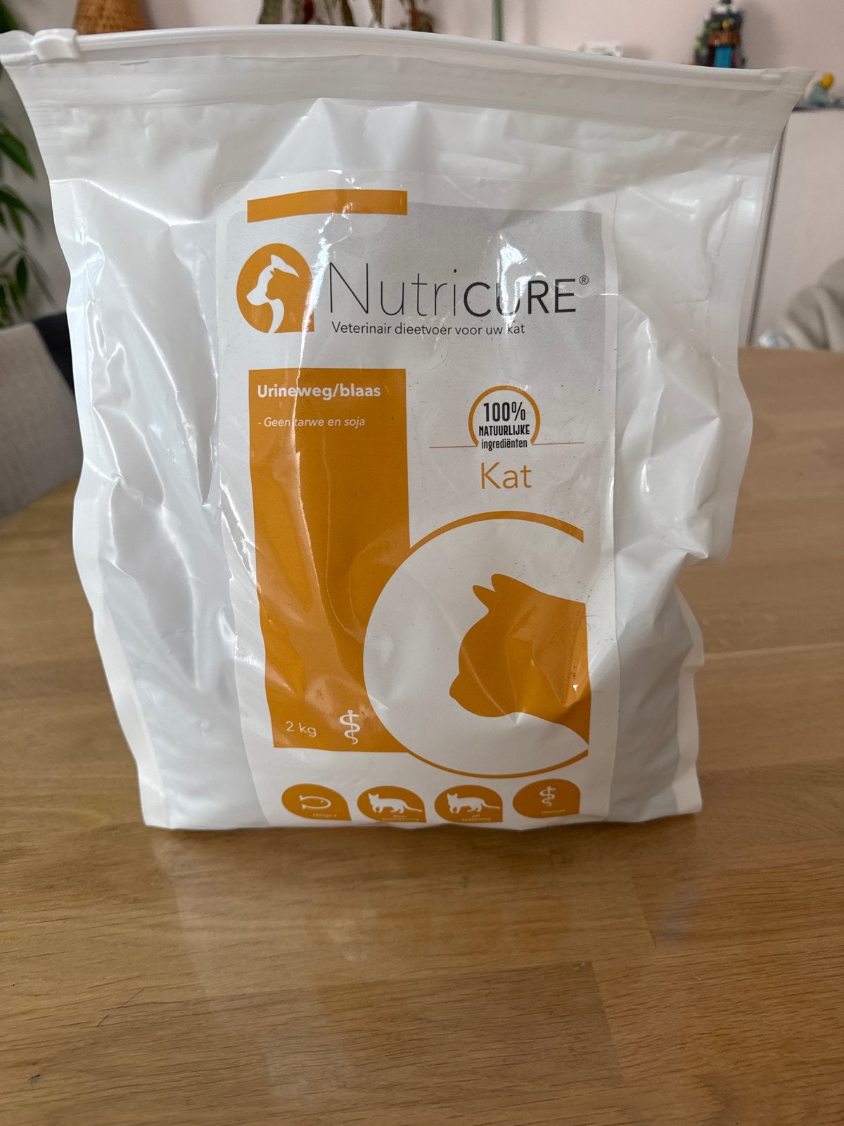 Nutricure kattenvoer zak 2kg ongeopend, Ophalen, Kat